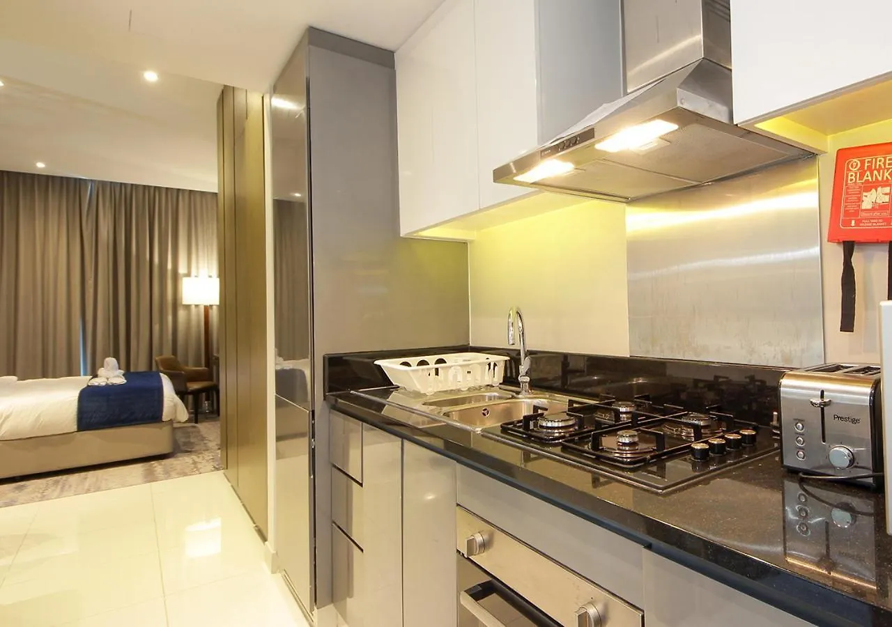 아파트 Luxury Damac Studio W Canal View Near Burj Khalifa 두바이