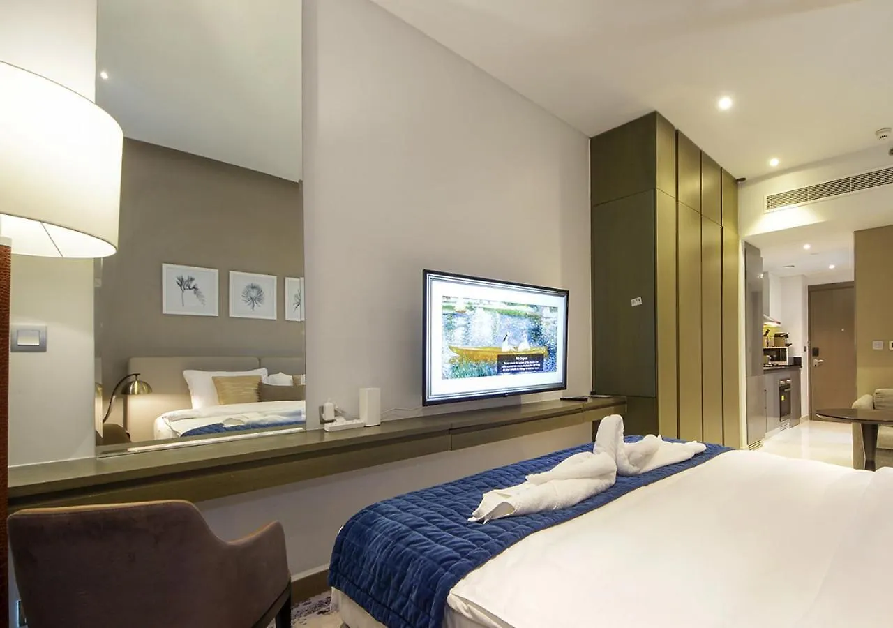 Luxury Damac Studio W Canal View Near Burj Khalifa Dubai 0*,