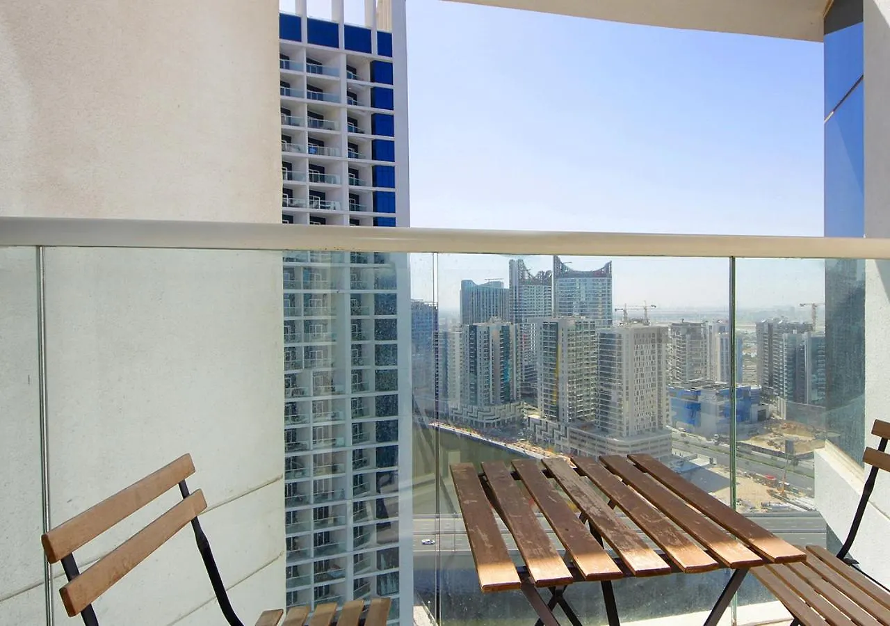 Luxury Damac Studio W Canal View Near Burj Khalifa Dubai 0*,